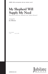 My Shepherd Will Supply My Need