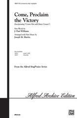 Come, Proclaim the Victory