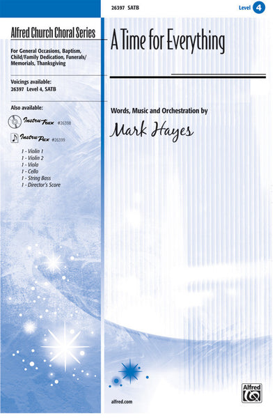 A Time for Everything