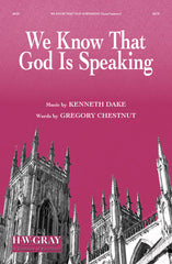 We Know That God Is Speaking