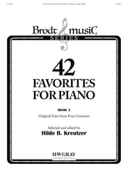 42 Favorites for Piano Book 3