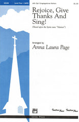Rejoice, Give Thanks and Sing!
