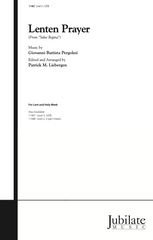 Lenten Prayer (from <i>Salve Regina</i>)