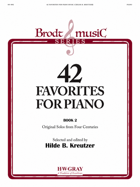 42 Favorites for Piano Book 2