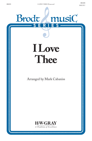 I Love Thee