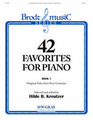 42 Favorites for Piano Book 1
