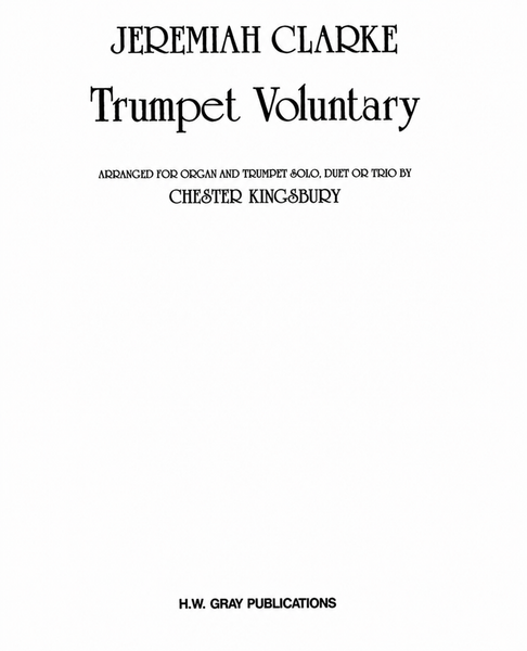 Trumpet Voluntary