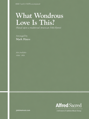What Wondrous Love Is This?