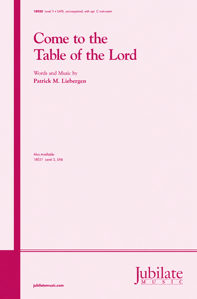 Come to the Table of the Lord