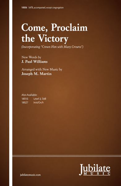 Come, Proclaim the Victory