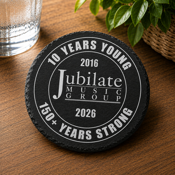 JMG 10th Anniversary Slate Coaster