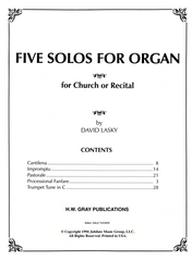 Five Solos for Organ