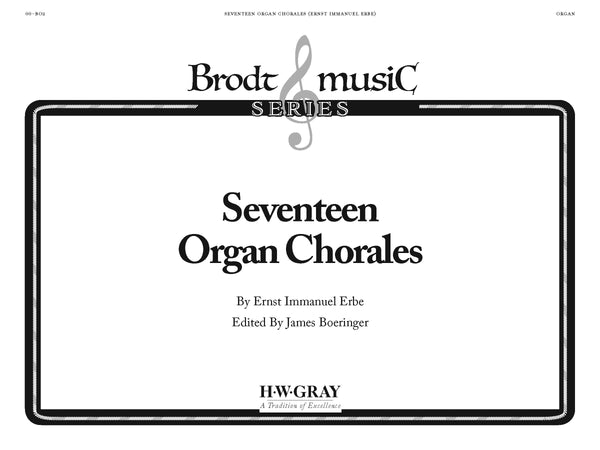 Seventeen Organ Chorales