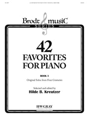 42 Favorites for Piano Book 3 